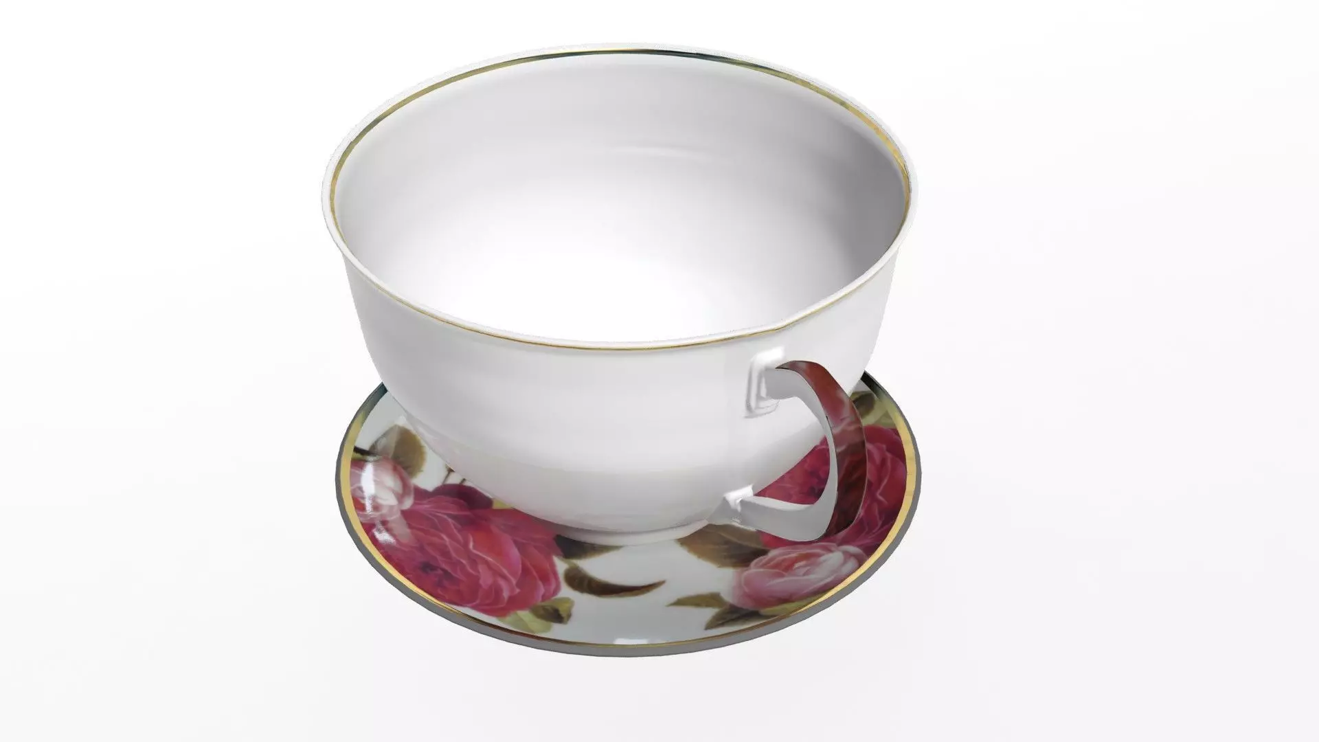 Tea  cup 3D model_0