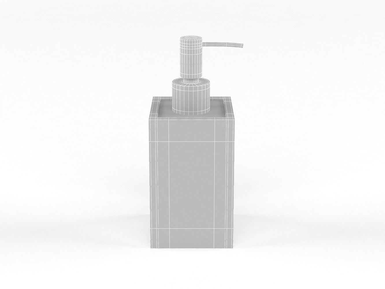Bathroom Accessories Set 3D model_7