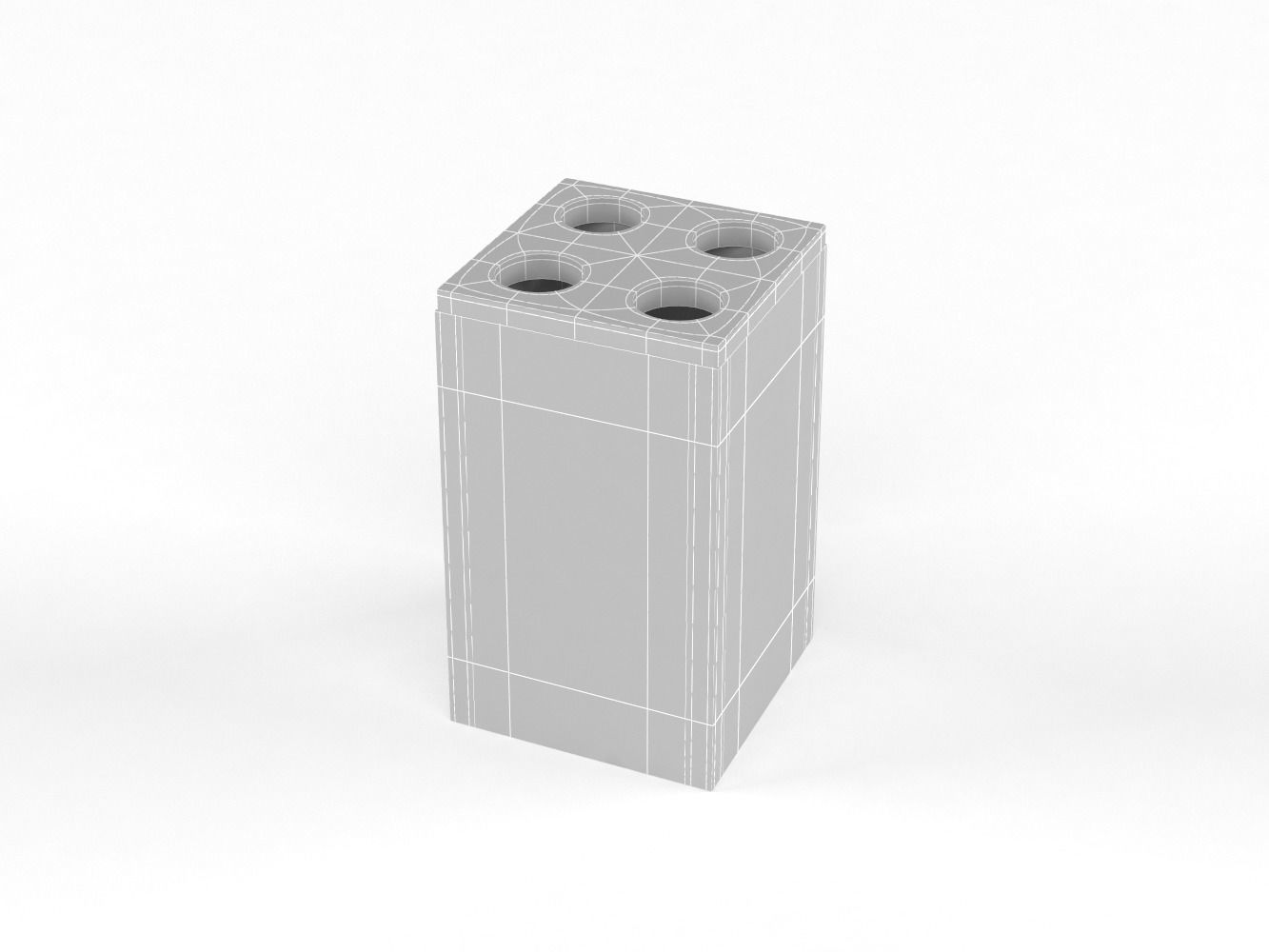 Bathroom Accessories Set 3D model_8