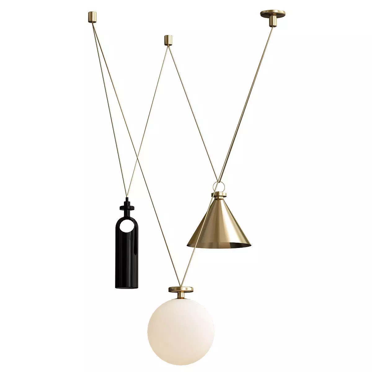 SHAPE UP lighting by Ladies 3D model_0