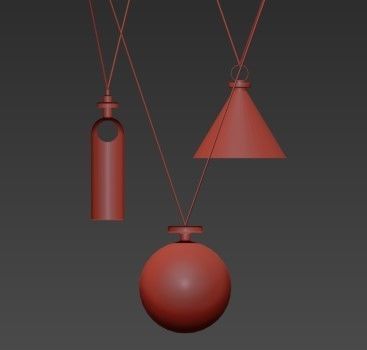SHAPE UP lighting by Ladies 3D model_4
