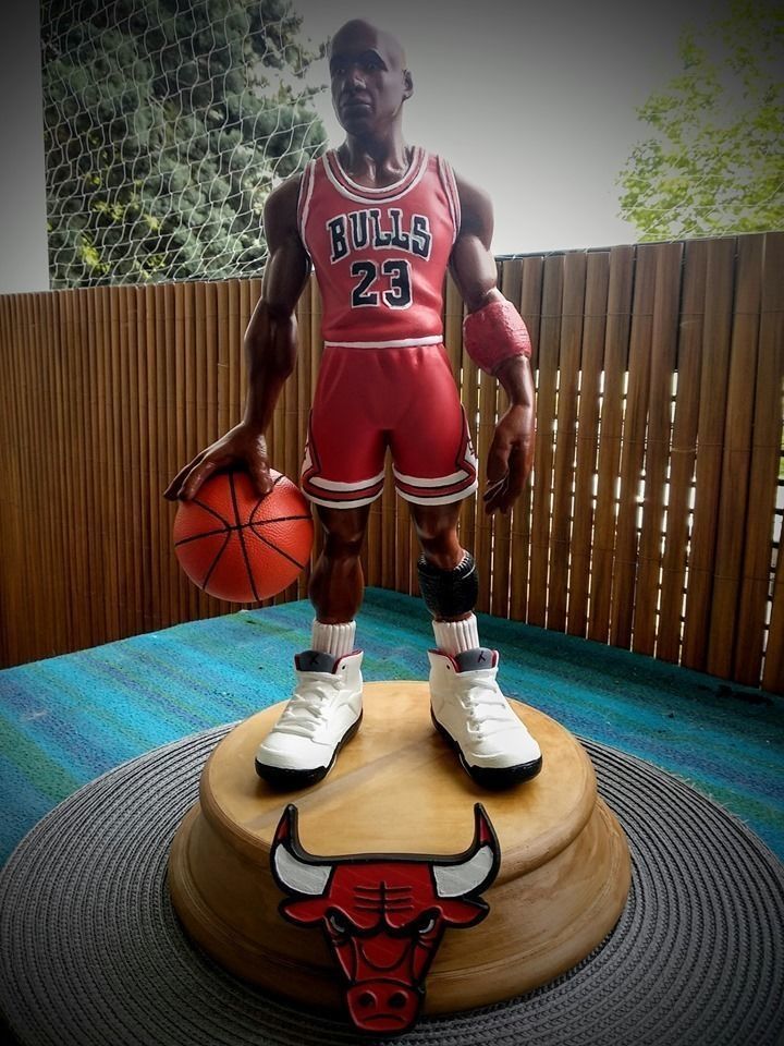 Michael Jordan 3d print Stl 3D print model_4