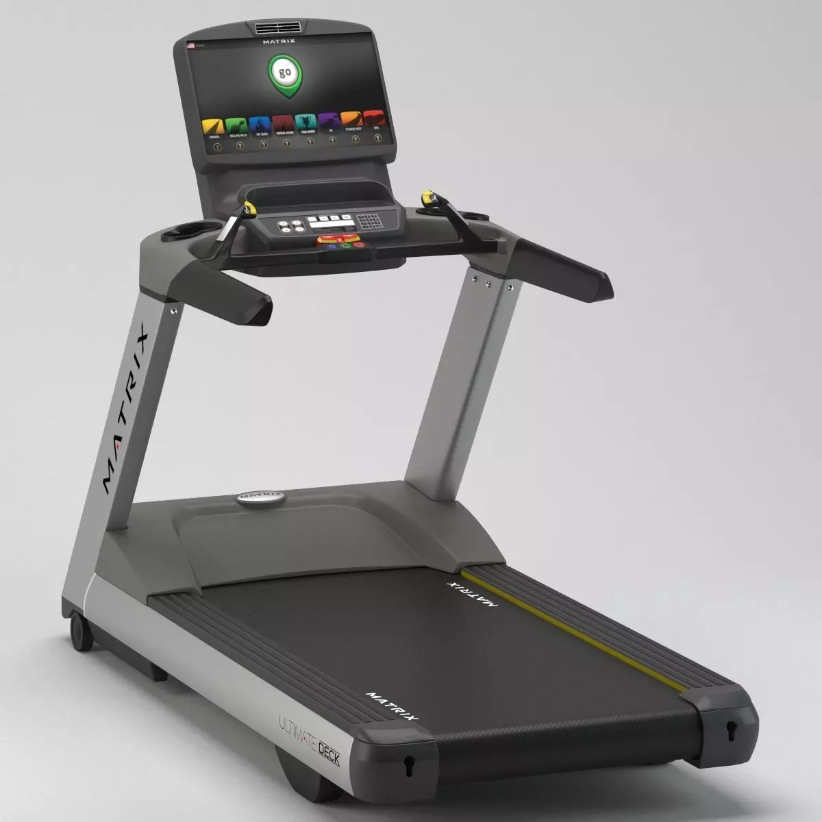 Gym Matrix T7xi Treadmill 3D model_0
