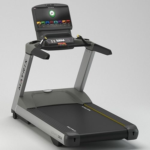 Gym Matrix T7xi Treadmill 3D model