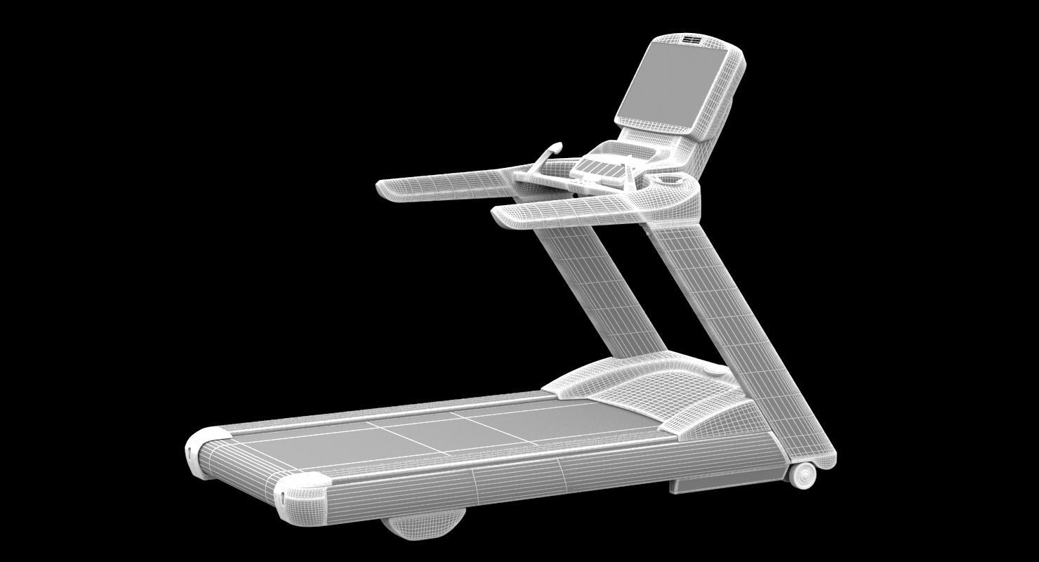 Gym Matrix T7xi Treadmill 3D model_5