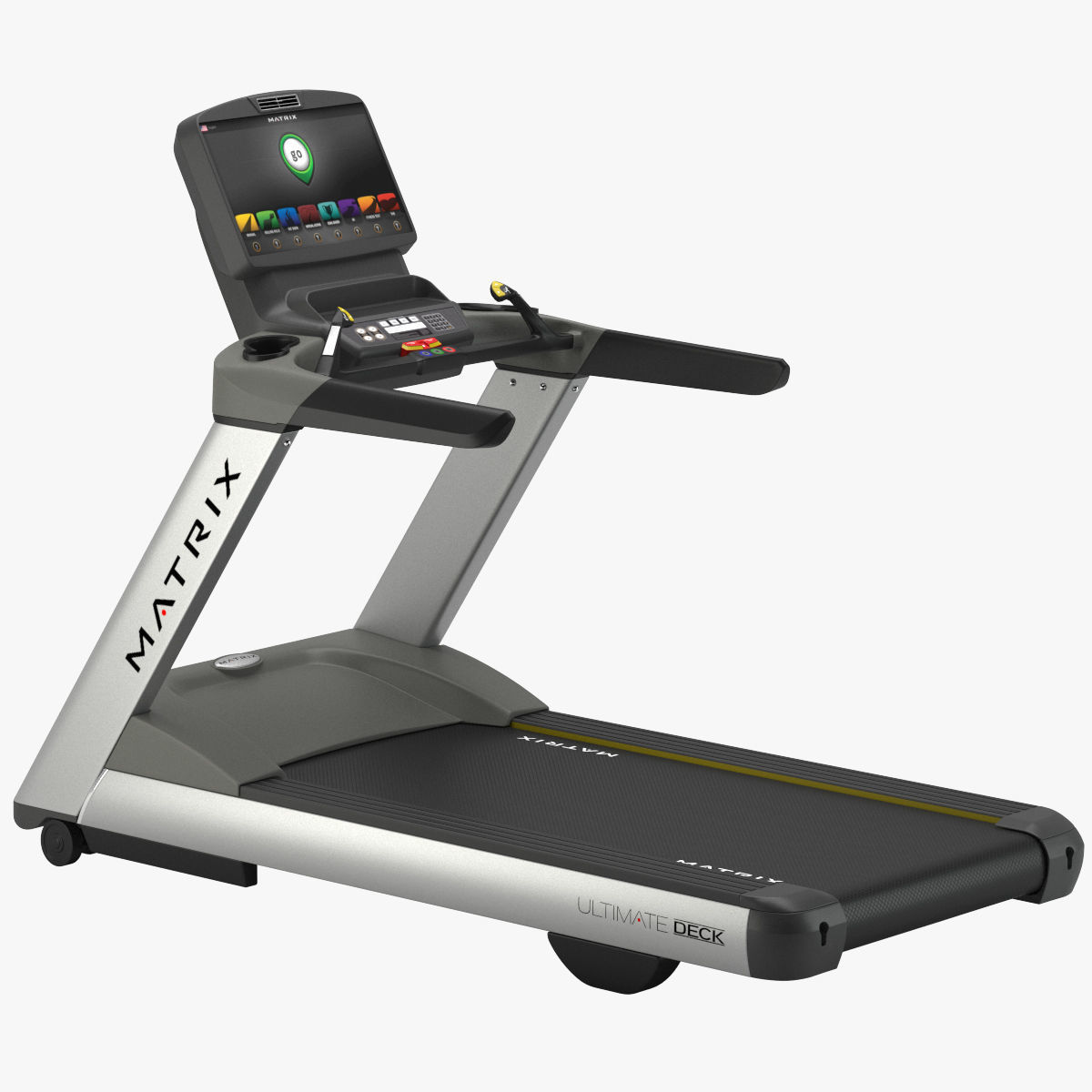 Gym Matrix T7xi Treadmill 3D model_8