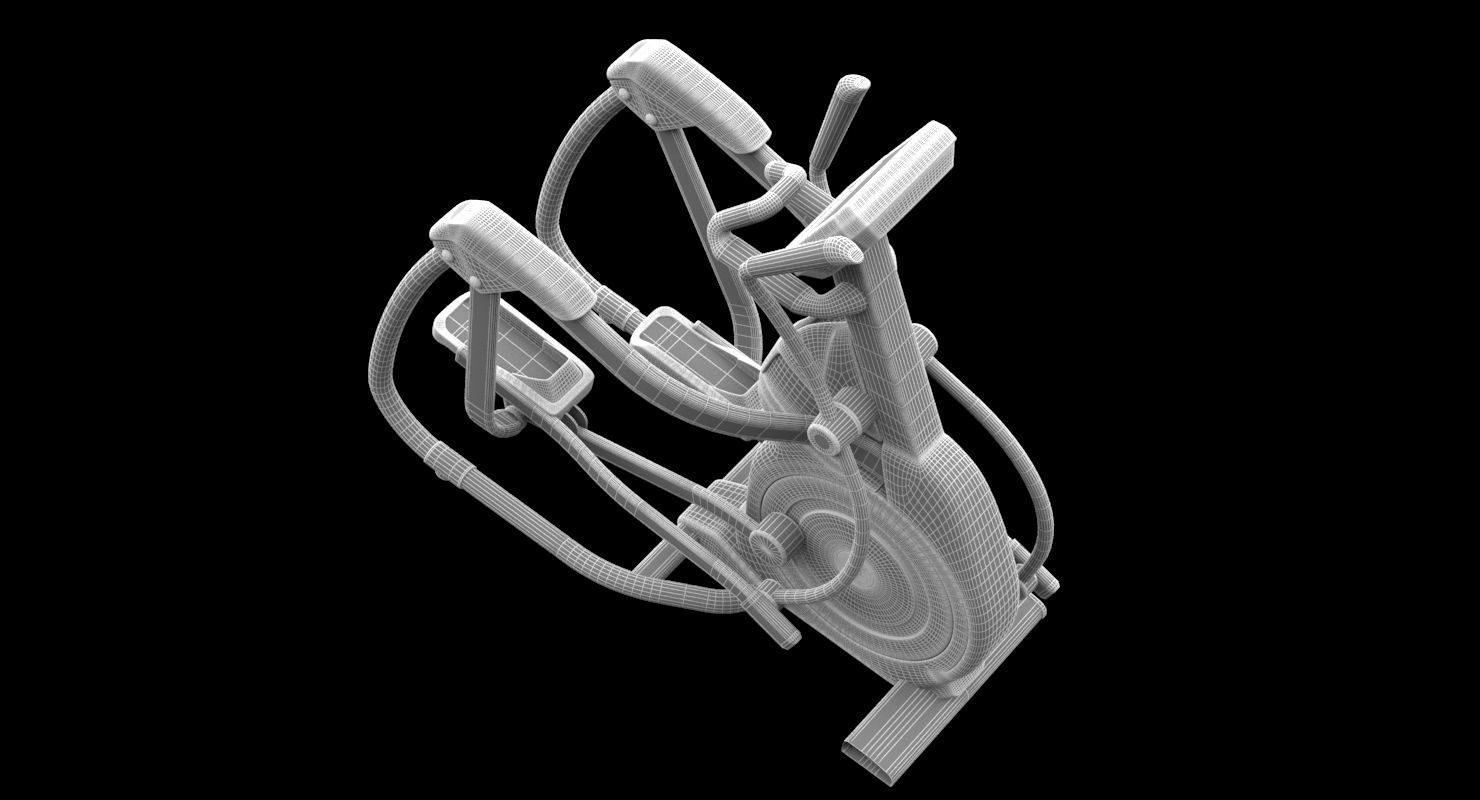 GYM Step Machine 3D model_8