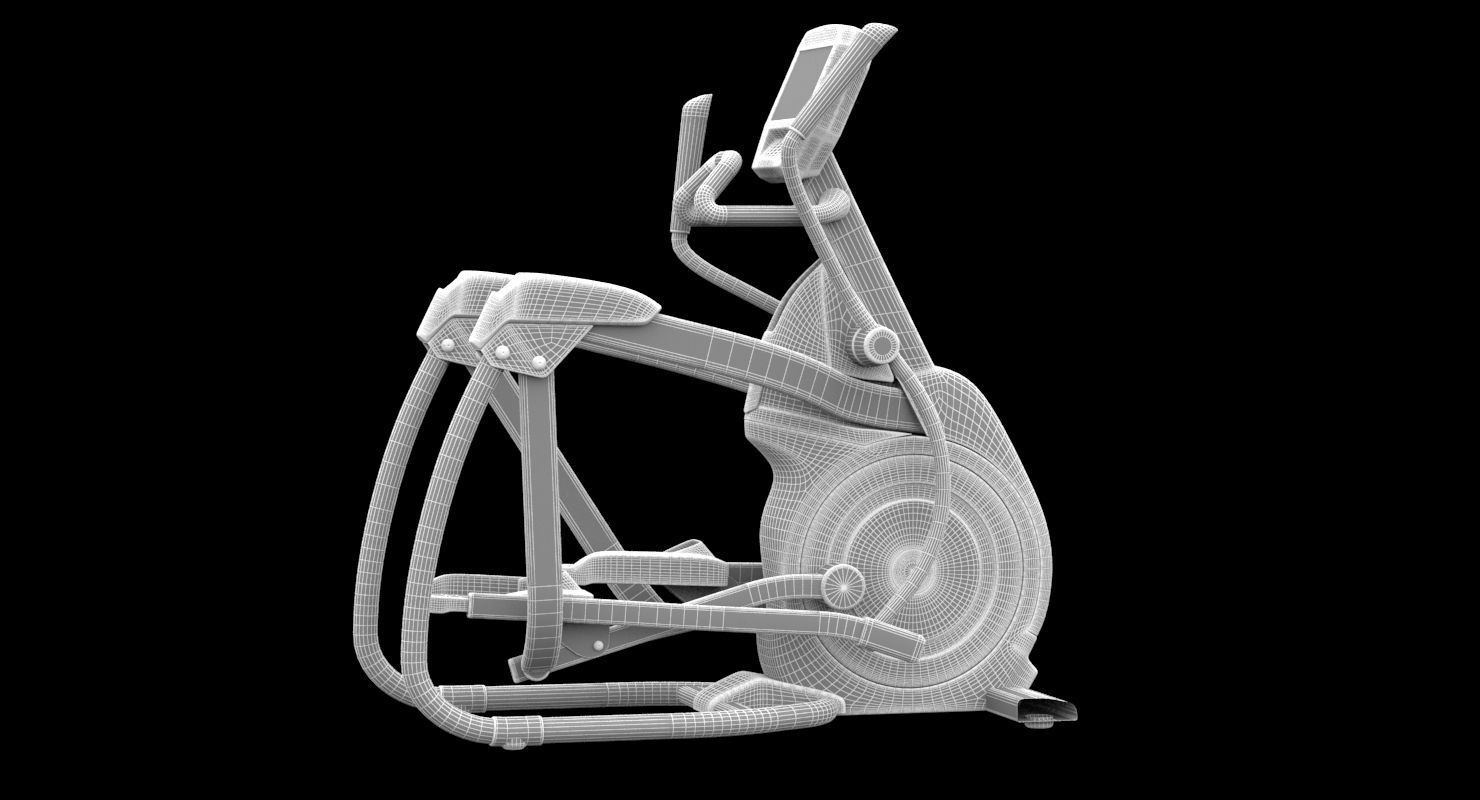 GYM Step Machine 3D model_7