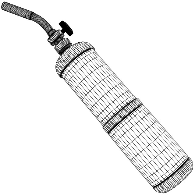 Propane Torch 3D model_1