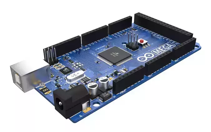 Arduino Mega 2560 Low-poly 3D model