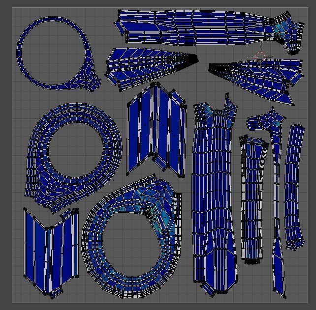 Pinza pair of scissors Free low-poly 3D model_3