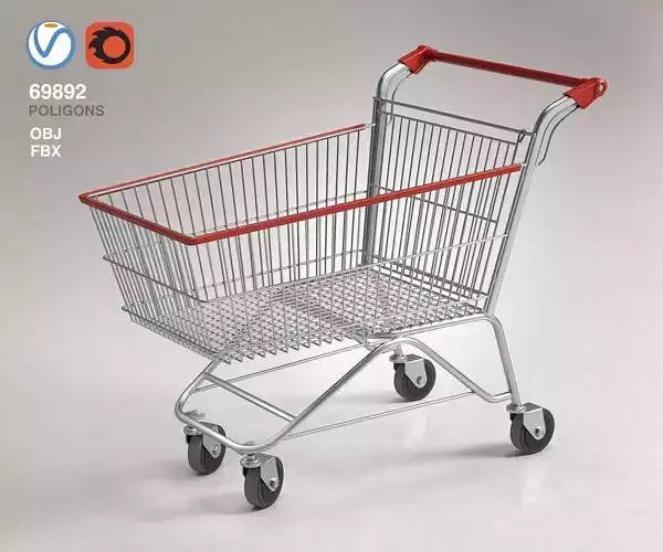 Shopping Supermarket Cart 
