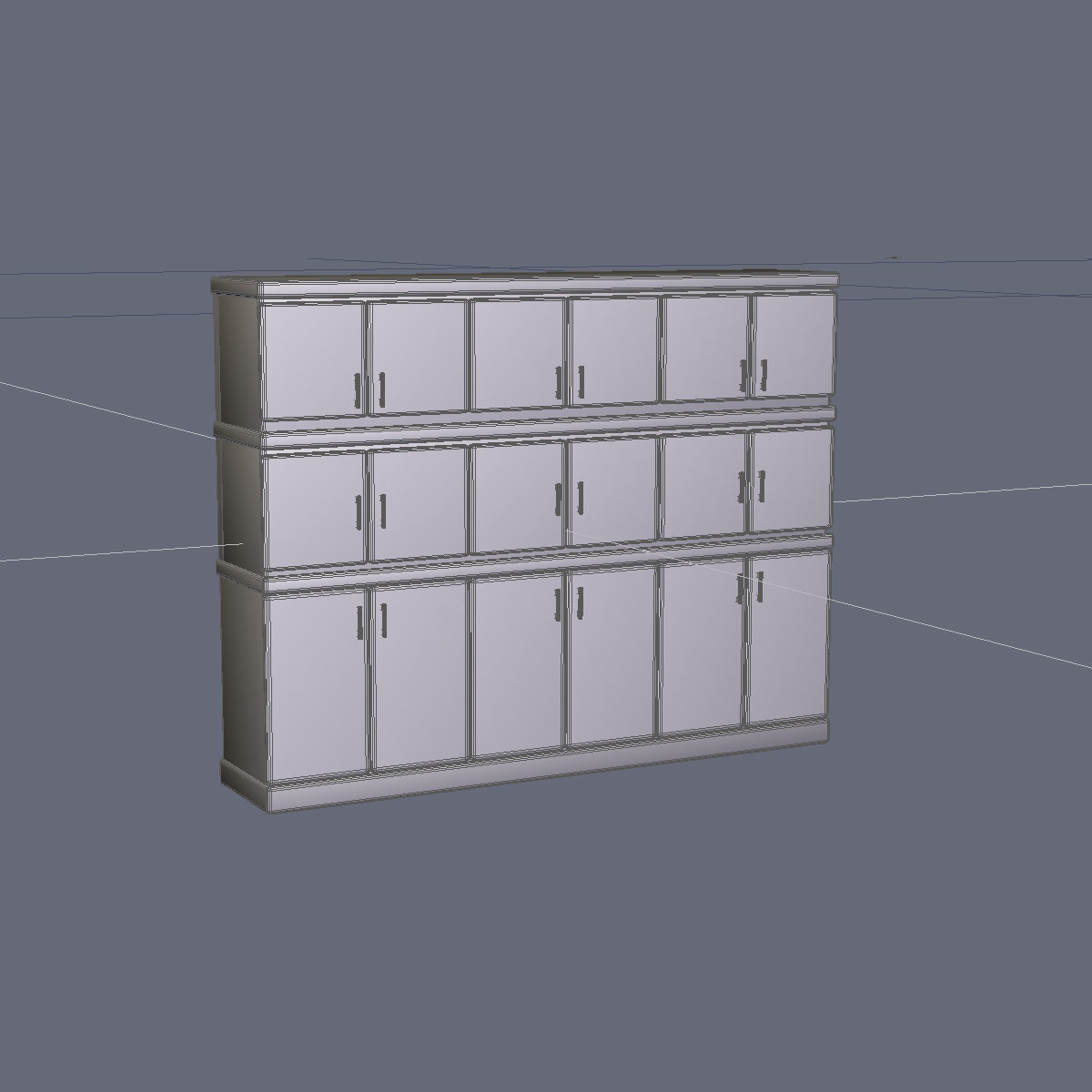 3D Restaurant Furniture 3D model_17