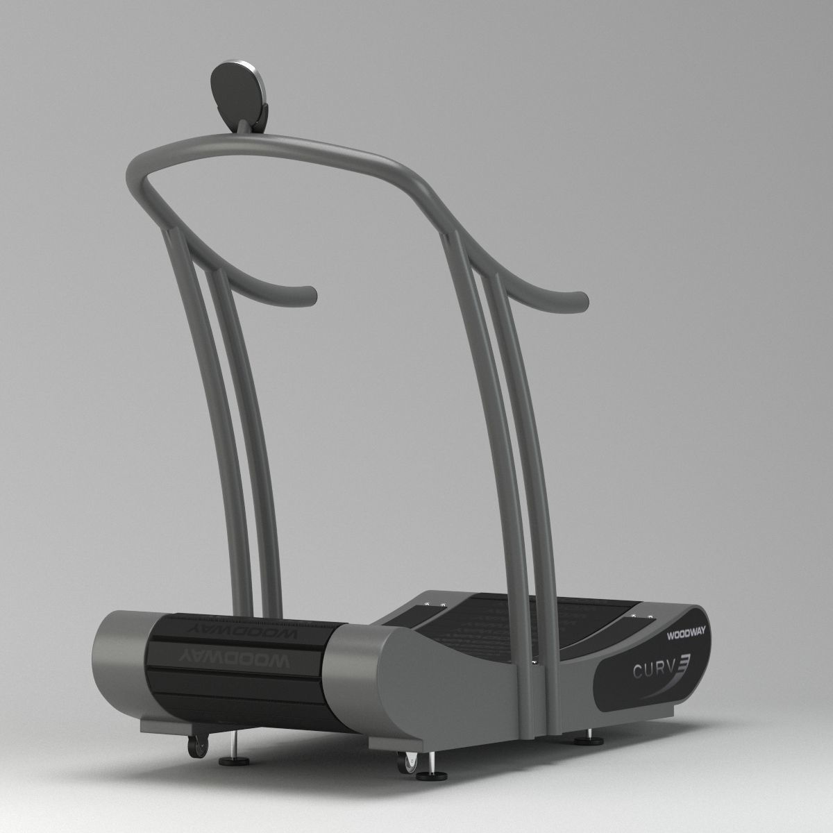 Gym WoodWay Curve 3D model_3