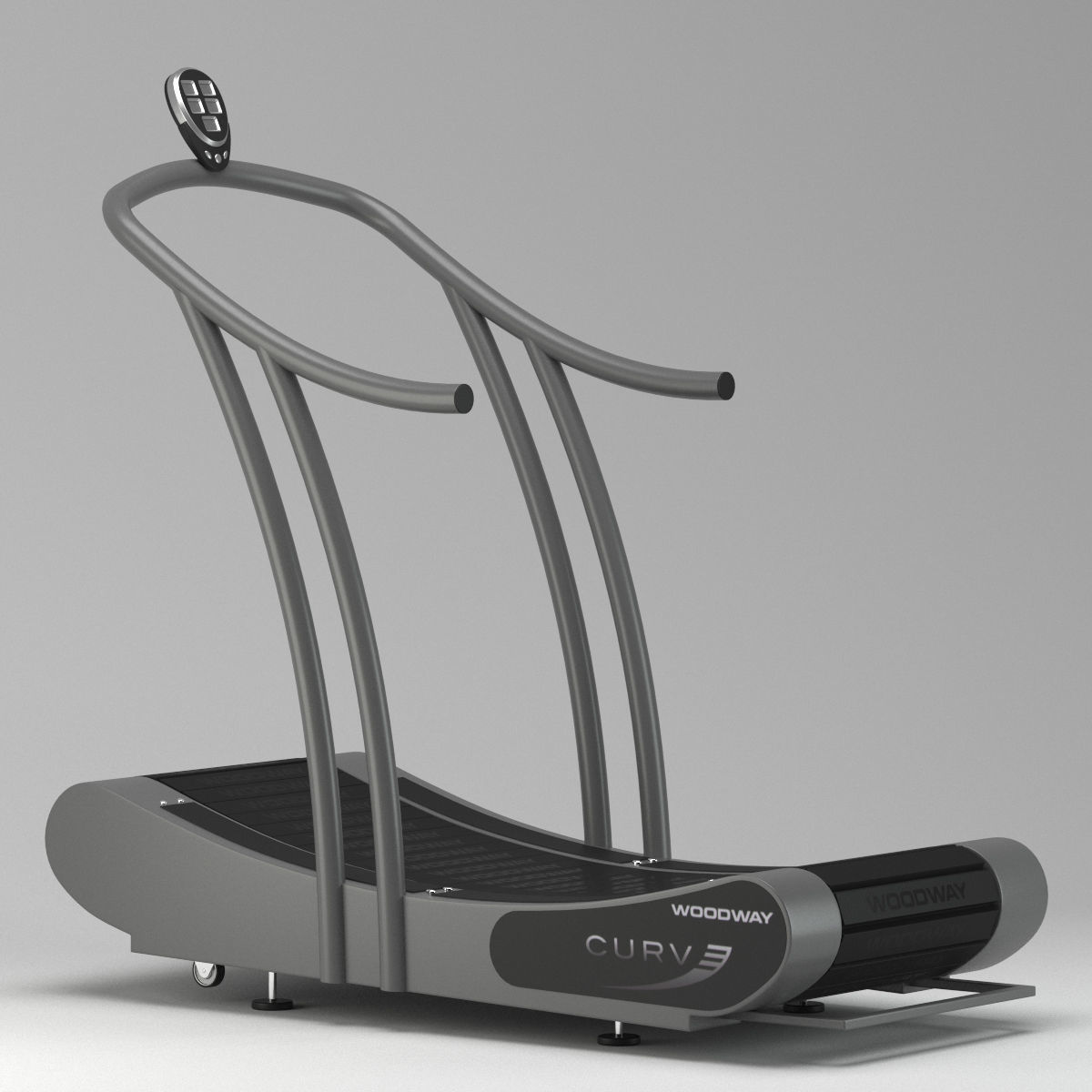 Gym WoodWay Curve 3D model_7