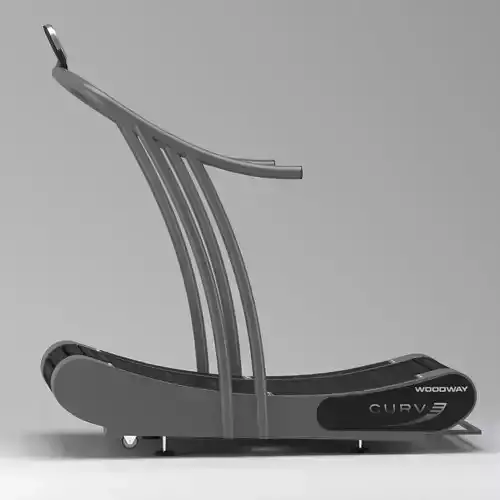 Gym WoodWay Curve 3D model