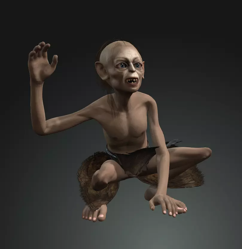 3D design character 3D model