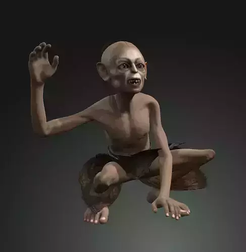 Gollum  3D design character 3D model