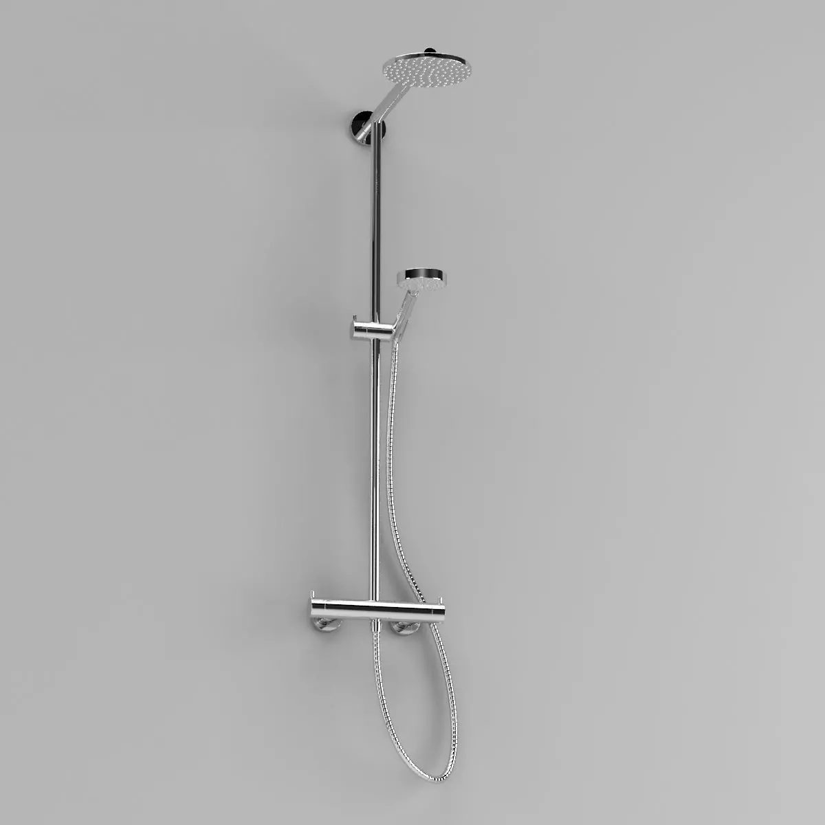Hansgrohe Raindance S 180 3D model_0