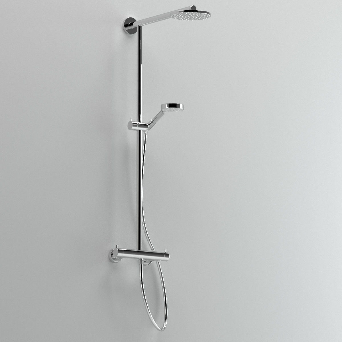 Hansgrohe Raindance S 180 3D model_3