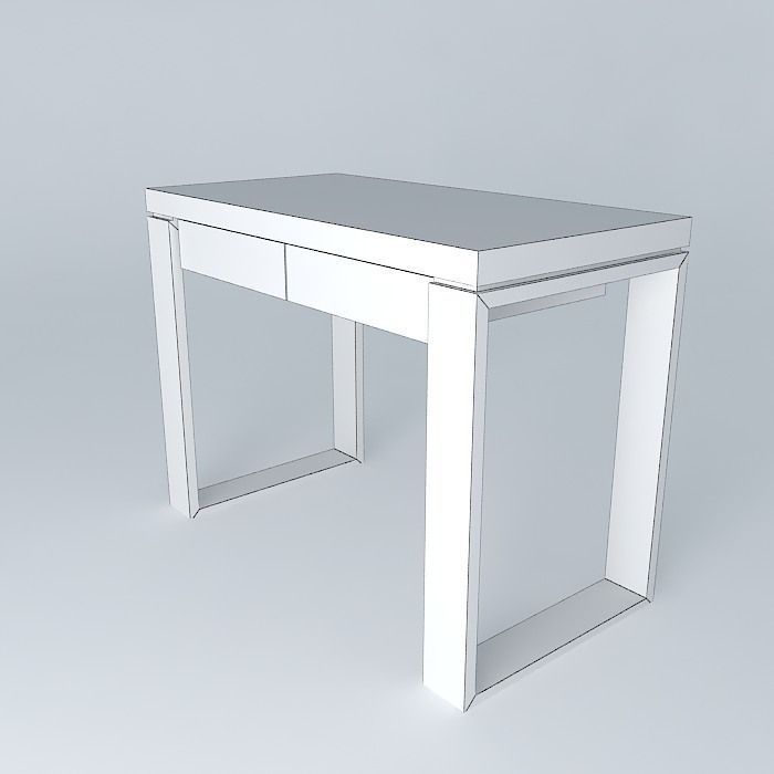 B - Vanity Table Free 3D model_4