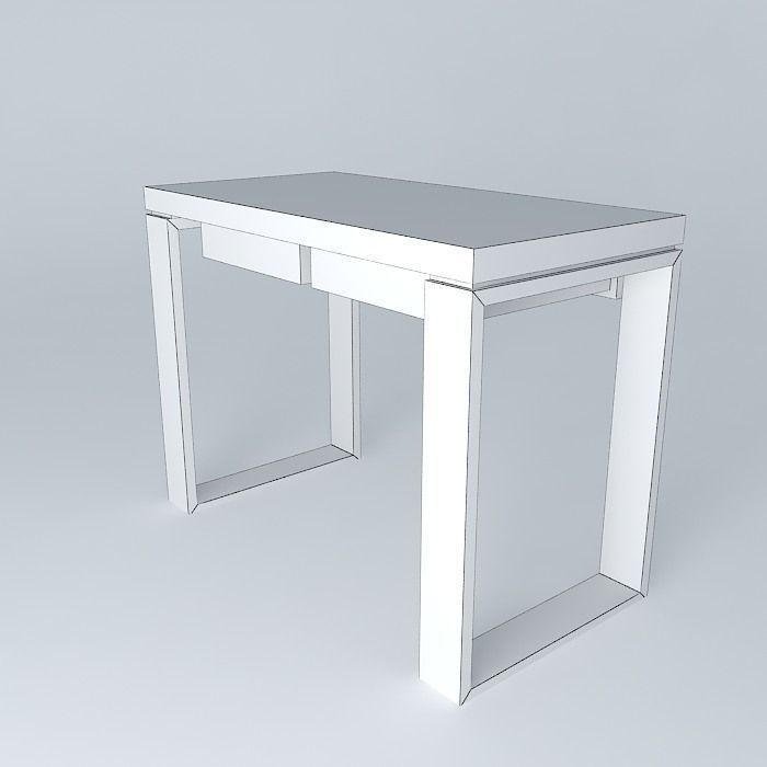 B - Vanity Table Free 3D model_3