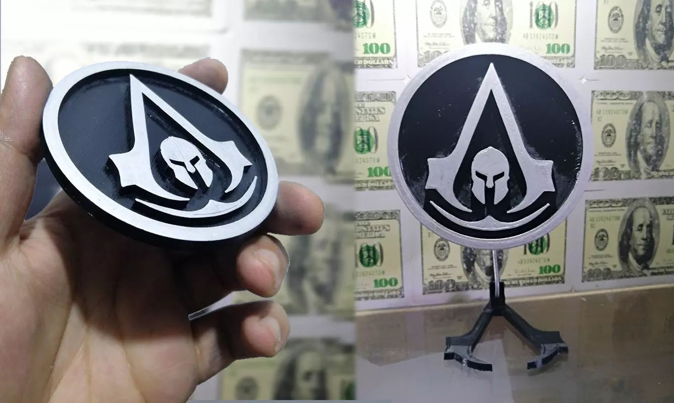 Assassinss Creed Odyssey Logo 3D print model