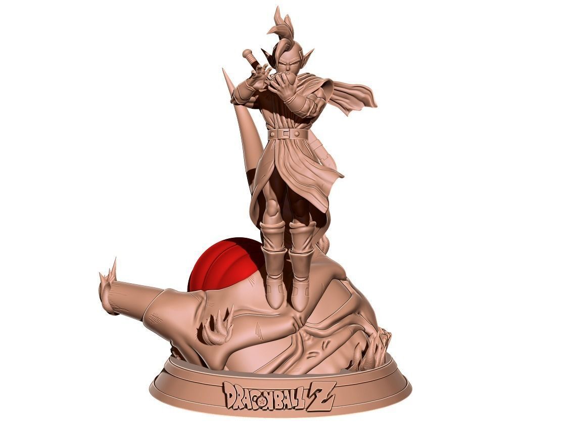 Tapion 1-6 Scale - Dragon Ball 3D print model_9