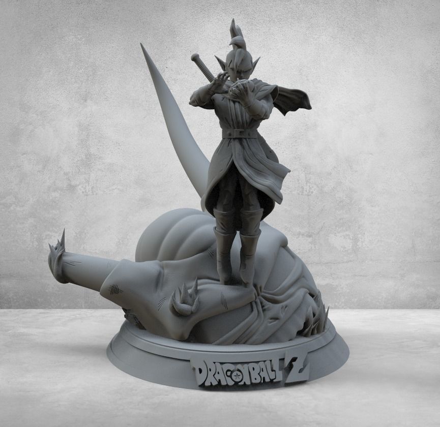 Tapion 1-6 Scale - Dragon Ball 3D print model_4