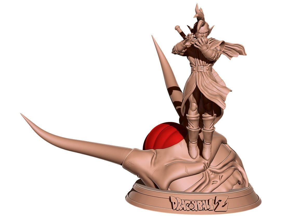 Tapion 1-6 Scale - Dragon Ball 3D print model_10