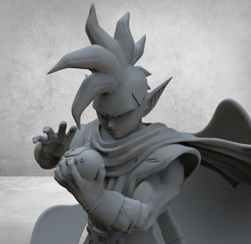 Tapion 1-6 Scale - Dragon Ball 3D print model_5