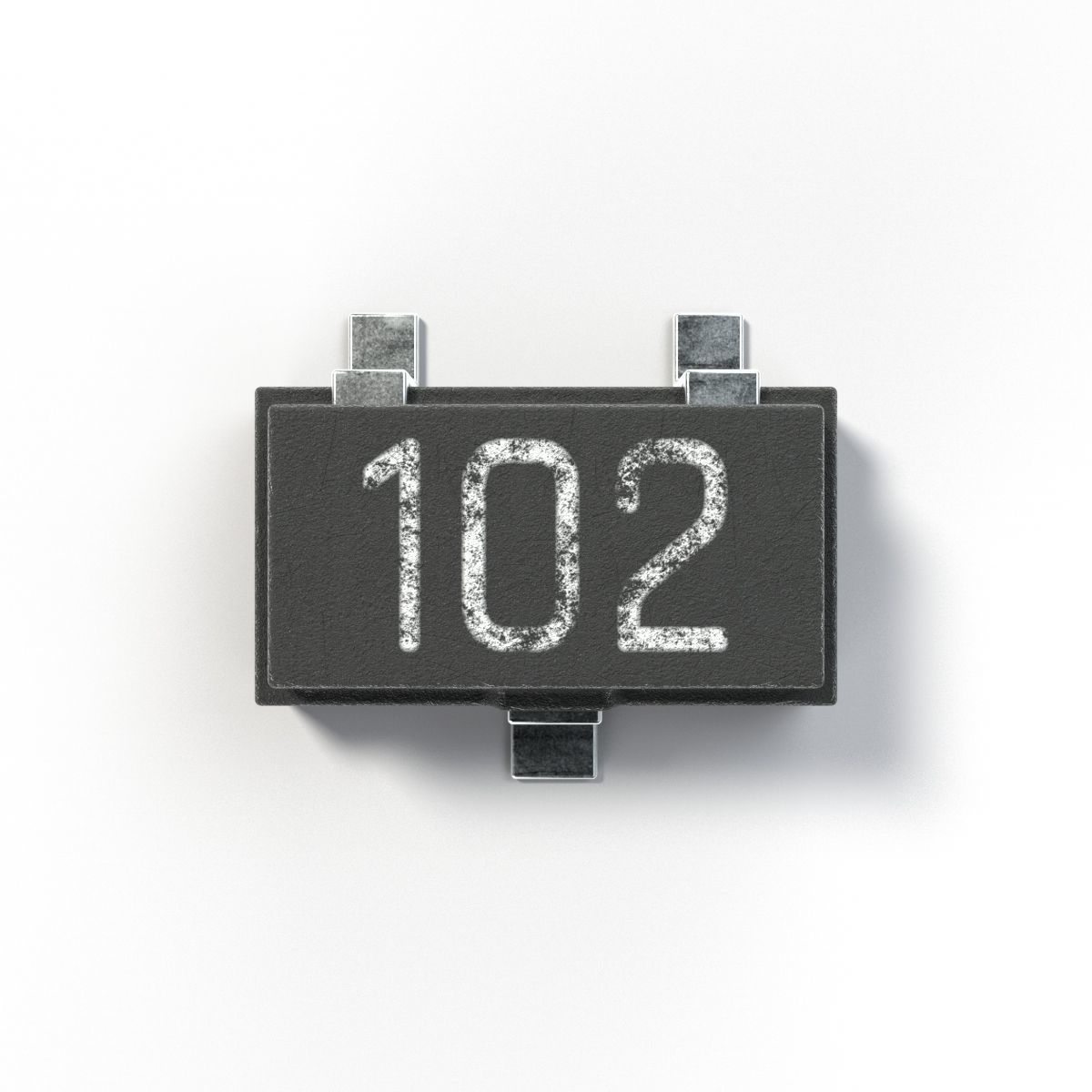 Realistic Transistor model with 2K PBR textures 3D model_4