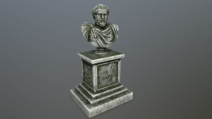 Marcus Aurelius  1 Low-poly 3D model