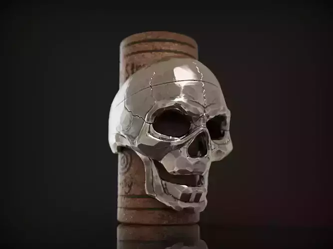 Ring Skull from Silver street collection 3D print model