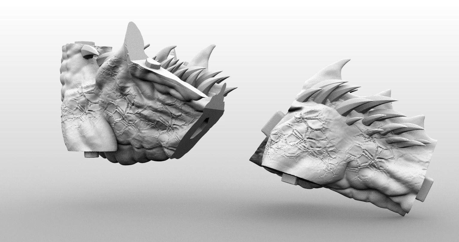 High Resolution Gargantuan Red Dragon Miniature 3D print model_5