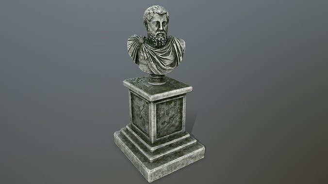 Marcus Aurelius Low-poly 3D model