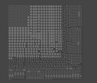 Warehouse hangar Low-poly 3D model_3