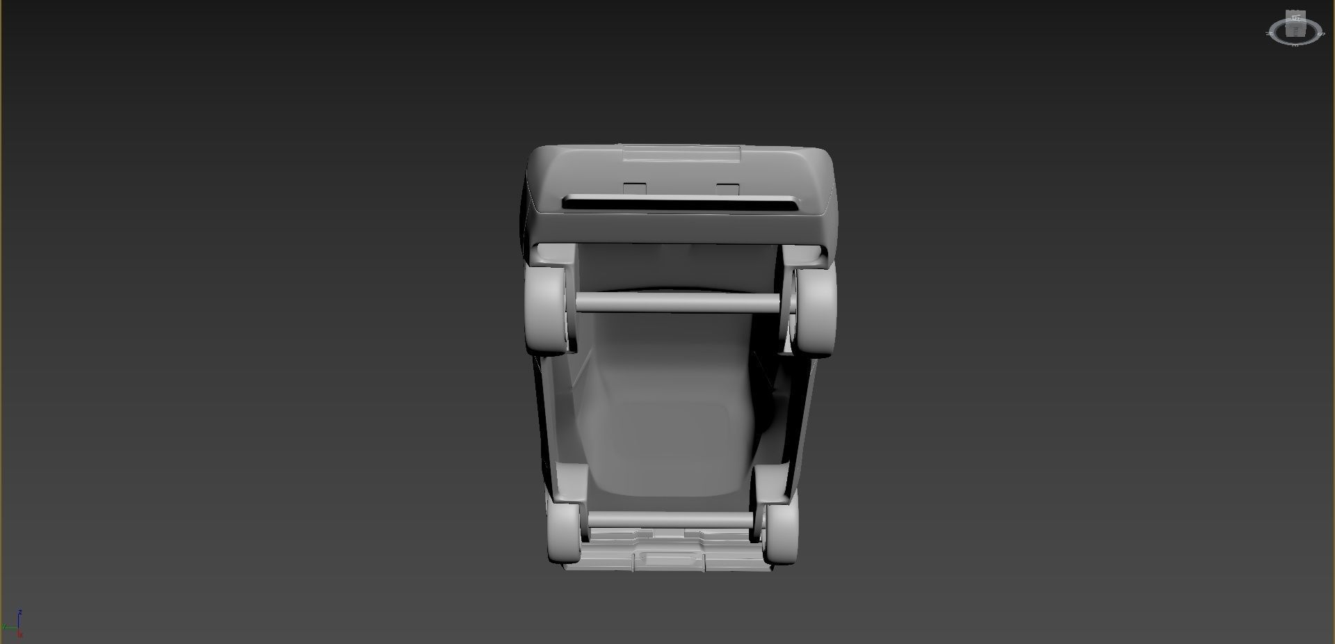 Dodge Charger Daytona 1969 3D print model_6