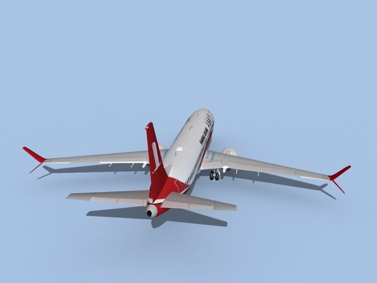 Boeing 737-800 Max Shanghai 3D model_6