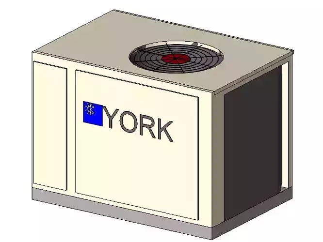 CONDENSADORA YORK 3D model
