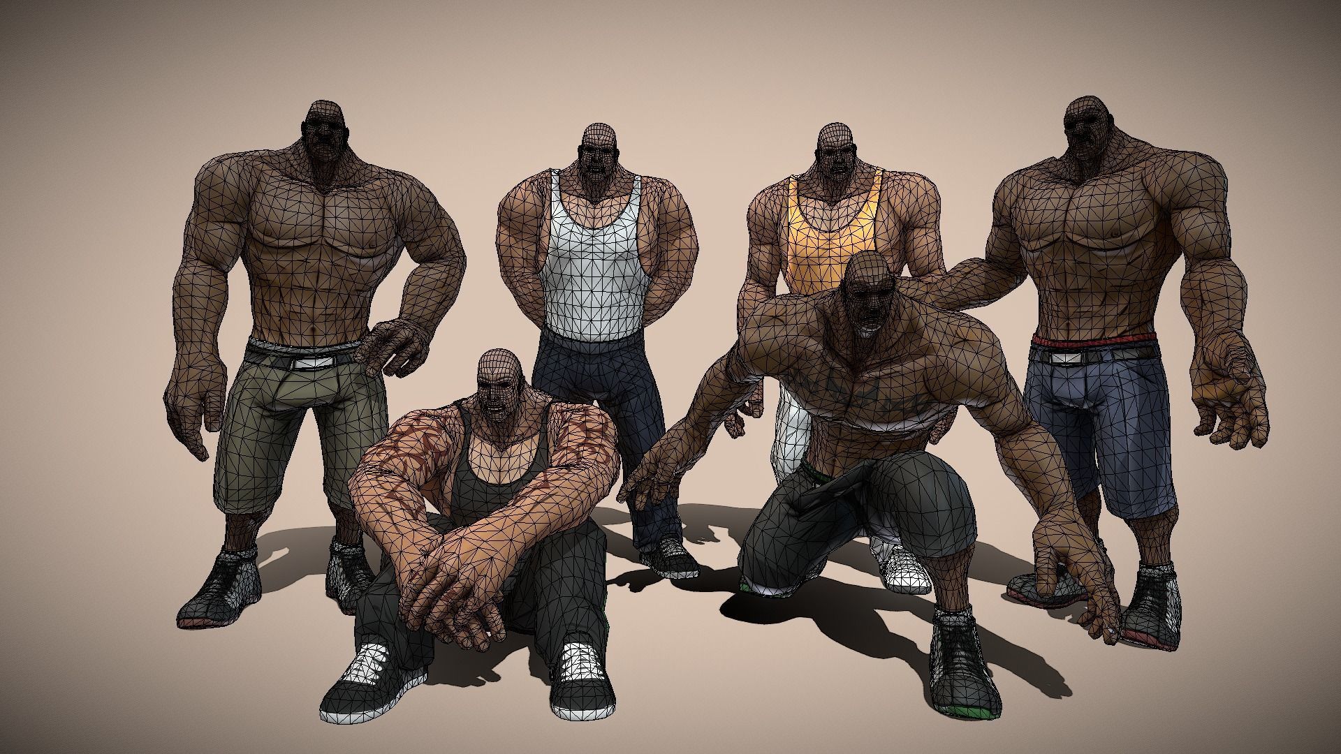 Urban Pack 3D model_2