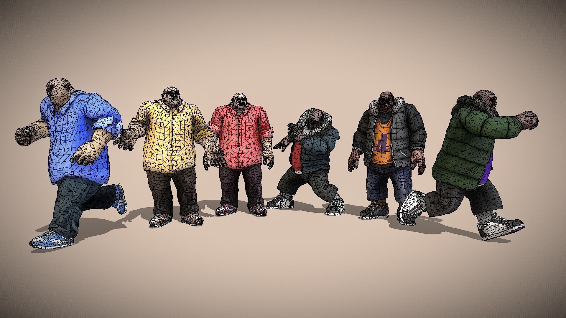 Urban Pack 3D model_6