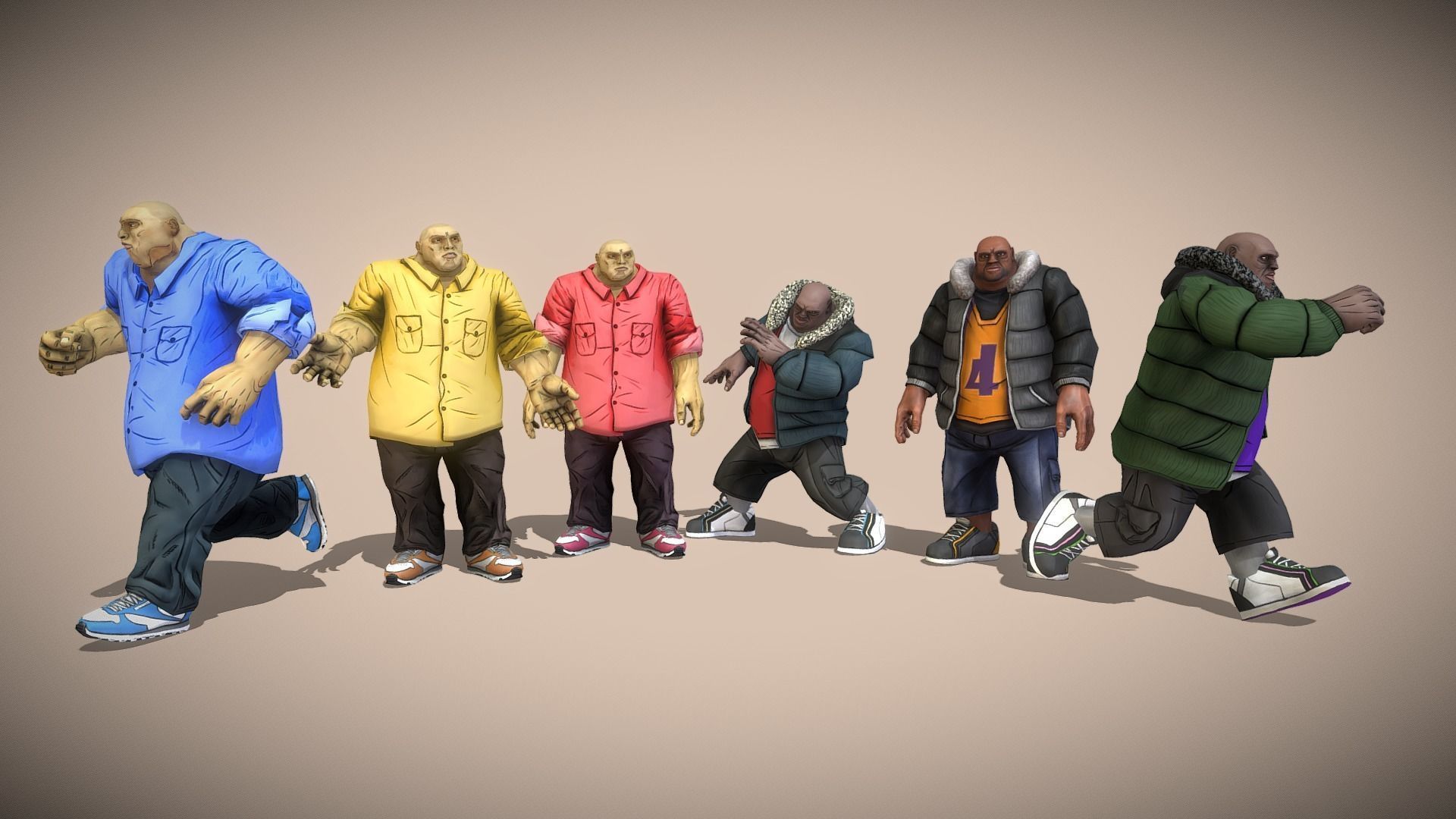 Urban Pack 3D model_5