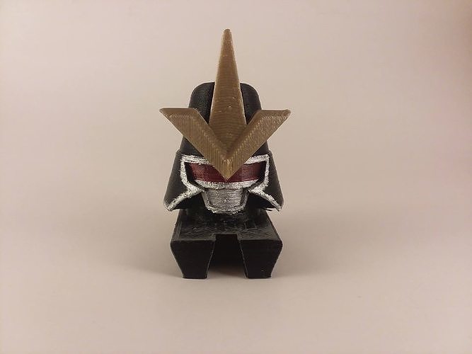 Helmet and crest for the super zeo megazord 3D print model