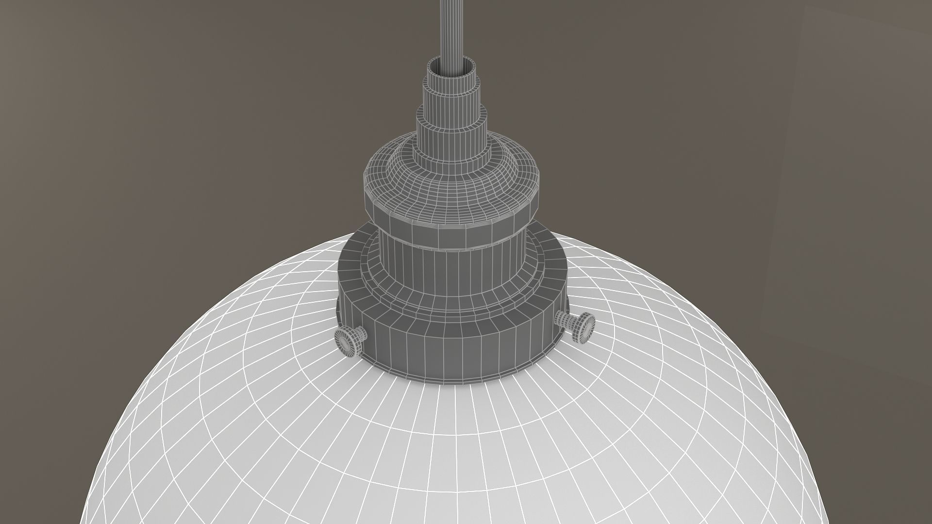 Hanging Light 4 3D model_3