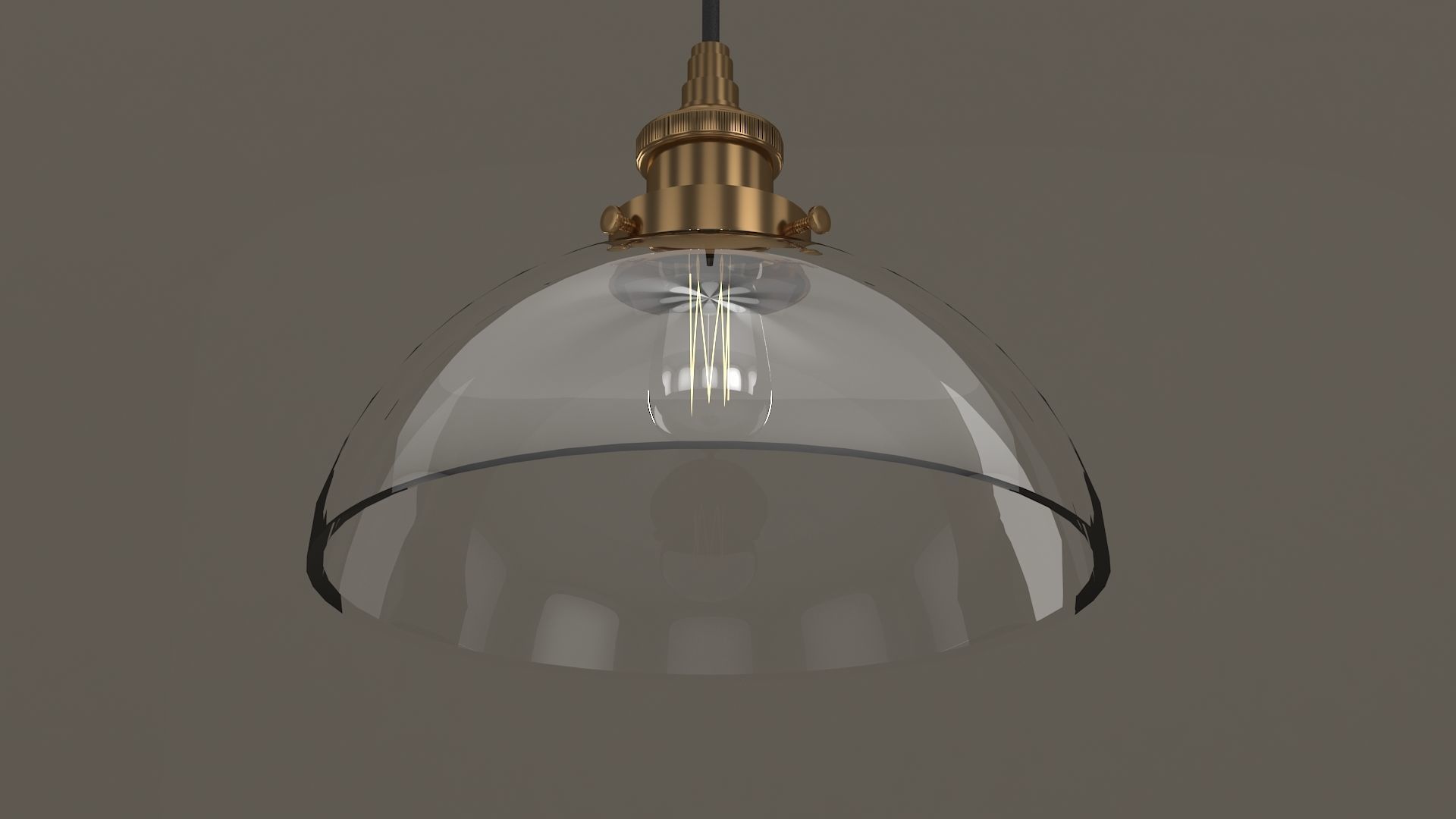 Hanging Light 4 3D model_1