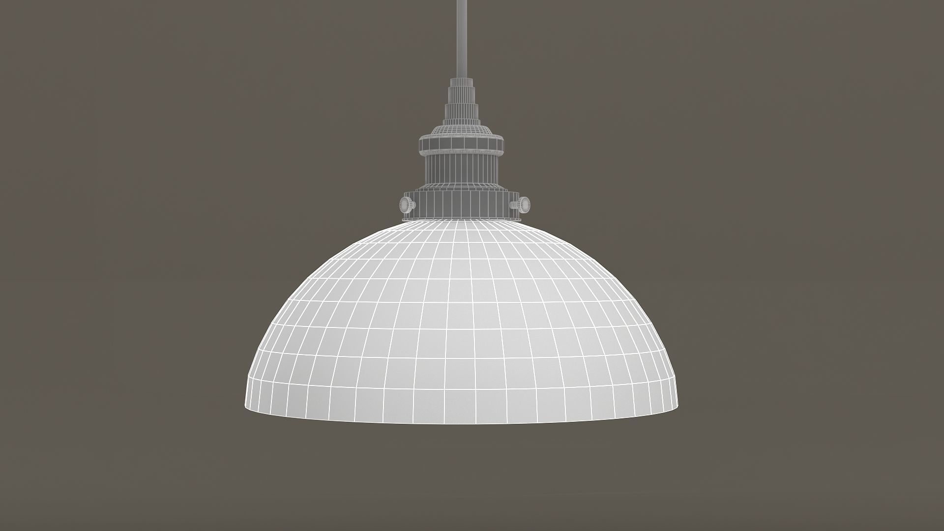 Hanging Light 4 3D model_4