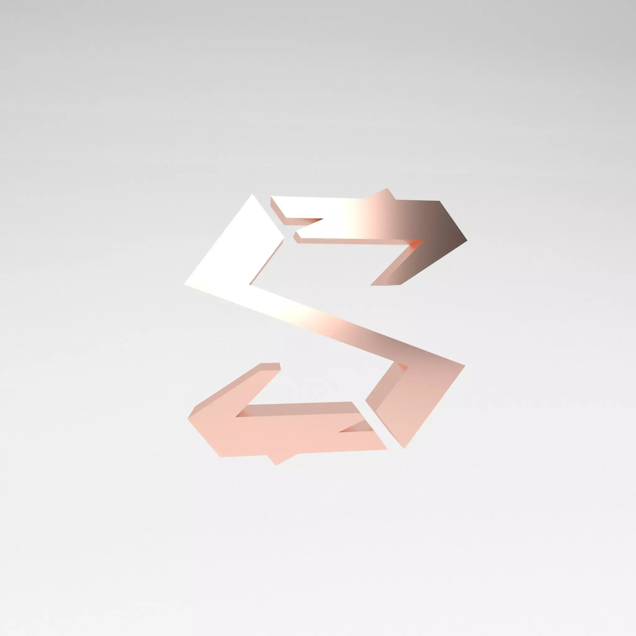 Black Shark Logo v1 008 Free low-poly 3D model_0