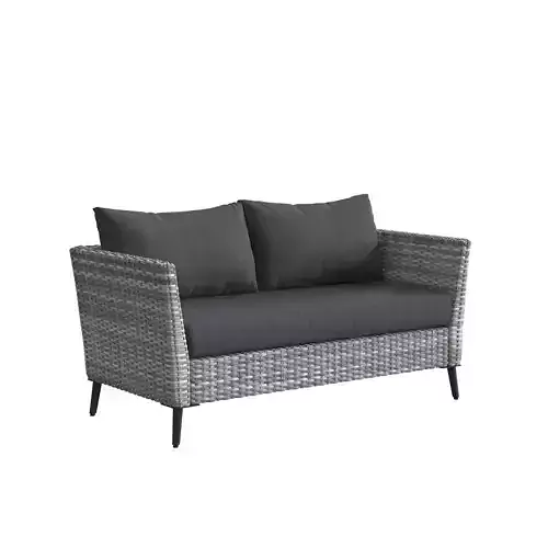 Malique Outdoor Loveseat