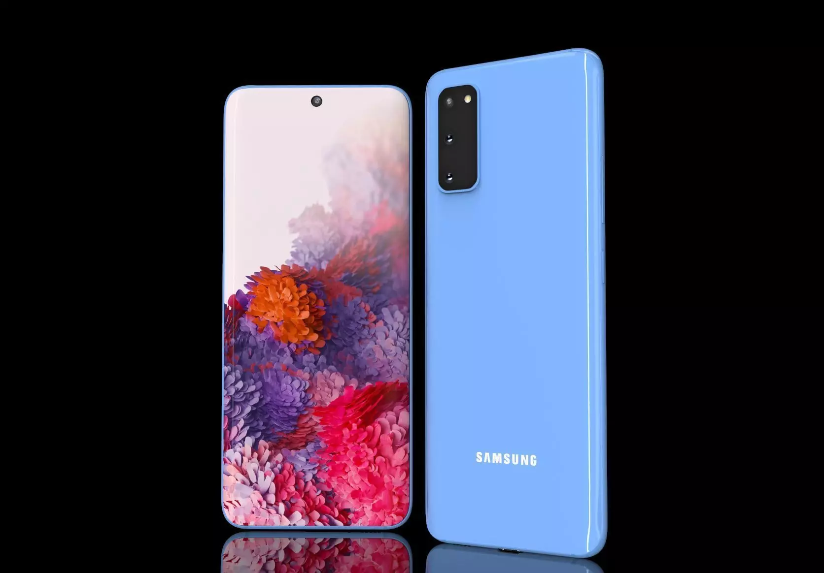 Samsung Galaxy s20 3D model